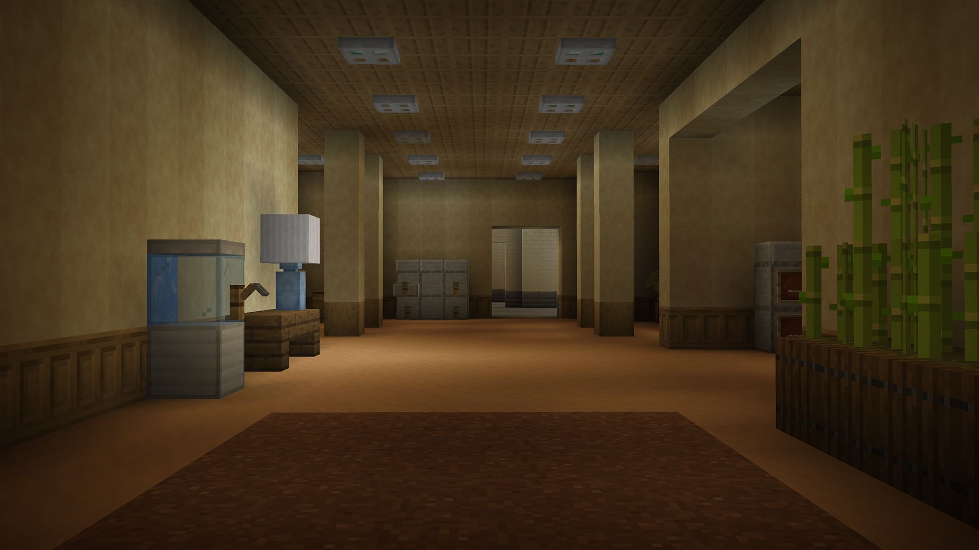 The Super Backrooms Project Minecraft Map