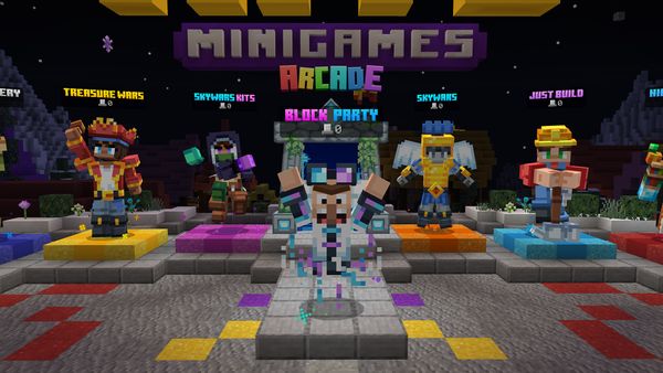 play minecraft minigames with you on any server